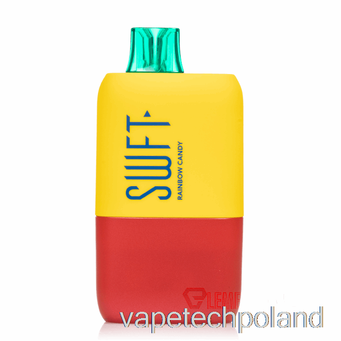 Vape Pen Swft Icon 7500 Inteligentny Wyświetlacz Jednorazowe Tęczowe Cukierki